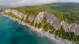 White cliffs of Iturup