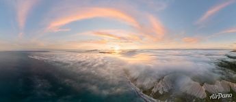 Sunrise over the White cliffs