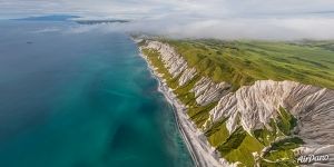 White cliffs of Iturup