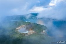 Lakes of Kunashir Island