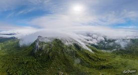 Mendeleev volcano