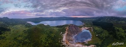 Goriachee (Hot) Lake and Kipiashee (Boiling) Lake