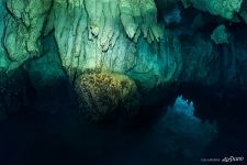 Underwater photo of the chamber 1