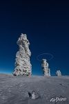 Manpupuner Pillars at night 2