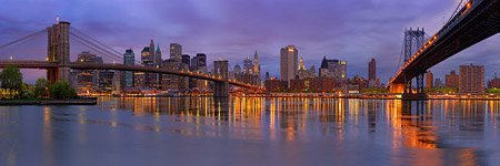 USA, New-York, Manhattan at night #3
