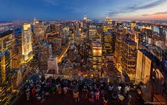 USA, New-York, Manhattan at night #6