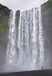 Iceland waterfall