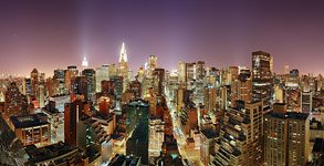 USA, New-York, Manhattan at night #4