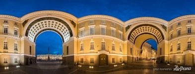 General Staff Building, St. Petersburg, Russia (20987x7995 px)