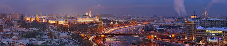 Moscow Kremlin, Russia (27636x5659 px)