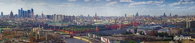 Moscow, Russia (27274х6038 px)