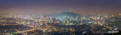 Seoul, South Korea (25588х7504 px)