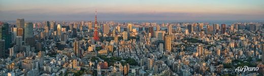 Tokyo Panorama (27373x7894 px)