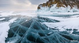 Baikal in winter