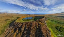 Rano Raraku volcano