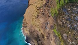 Pacific Ocean, Rano Kau volcano