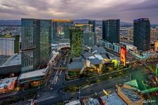 The main street, the Las Vegas Strip