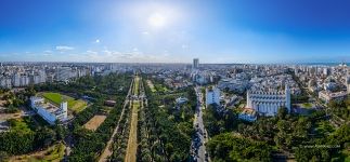 Arab League Park, Casablanca Cathedral