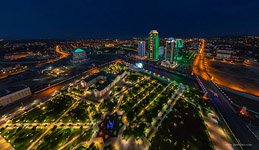 Akhmad Kadyrov Mosque at night #6